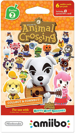 Nintendo Animal Crossing Amiibo Cards - Series 1, 2, 3, 4 - 6 Card Packs [Nintendo Accessory] Nintendo Accessories Nintendo   