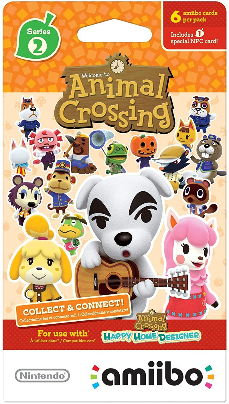 Nintendo Animal Crossing Amiibo Cards - Series 1, 2, 3, 4 - 6 Card Packs [Nintendo Accessory] Nintendo Accessories Nintendo   