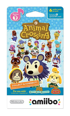 Nintendo Animal Crossing Amiibo Cards - Series 1, 2, 3, 4 - 6 Card Packs [Nintendo Accessory] Nintendo Accessories Nintendo   