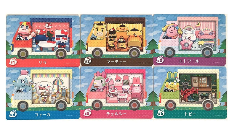 Nintendo Animal Crossing Amiibo Cards - Sanrio Collaboration Pack - Japanese Version [Nintendo Accessory] Nintendo Accessories Nintendo   