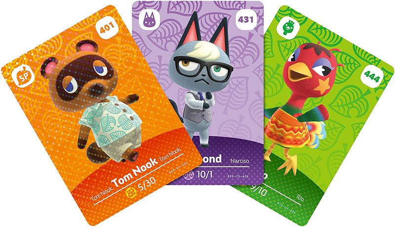 Nintendo Animal Crossing Amiibo Cards - Series 1-5 - 5 Pack - 15 Cards Total [Nintendo Accessory] Nintendo Accessories Nintendo   