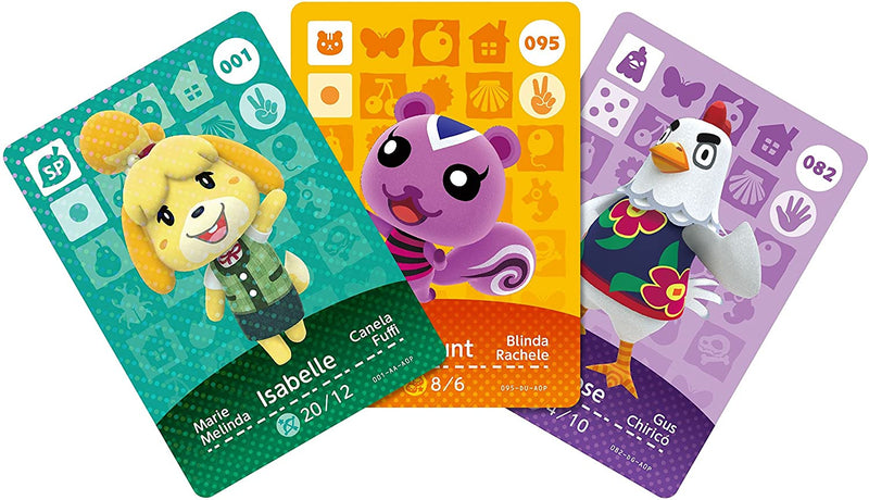 Nintendo Animal Crossing Amiibo Cards - Series 1-5 - 5 Pack - 15 Cards Total [Nintendo Accessory] Nintendo Accessories Nintendo   