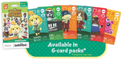 Nintendo Animal Crossing Amiibo Cards - Series 1 - 6 Card Pack [Nintendo Accessory] Nintendo Accessories Nintendo   