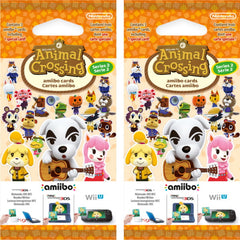 Nintendo Animal Crossing Amiibo Cards - Series 2 - 2 Pack - 6 Cards Total [Nintendo Accessory] Nintendo Accessories Nintendo   