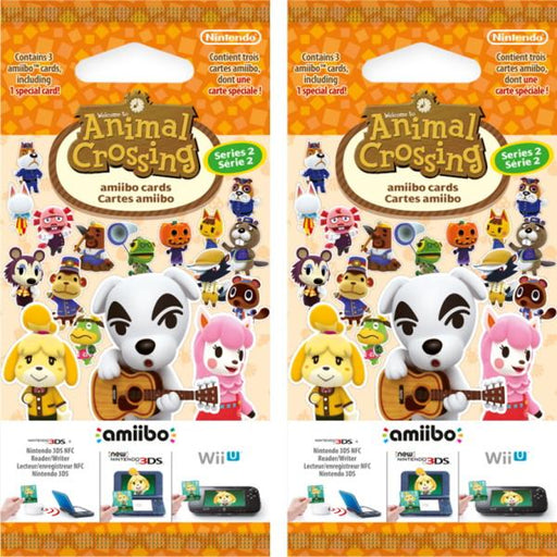 Cartes Amiibo Nintendo Animal Crossing - Série 5 - Lot de 6 cartes