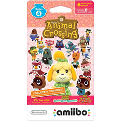 Nintendo Animal Crossing Amiibo Cards - Series 4 - 6 Card Pack [Nintendo Accessory] Nintendo Accessories Nintendo   