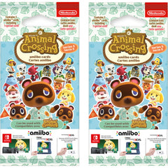 Nintendo Animal Crossing Amiibo Cards - Series 5 - 2 Pack - 6 Cards Total [Nintendo Accessory] Nintendo Accessories Nintendo   