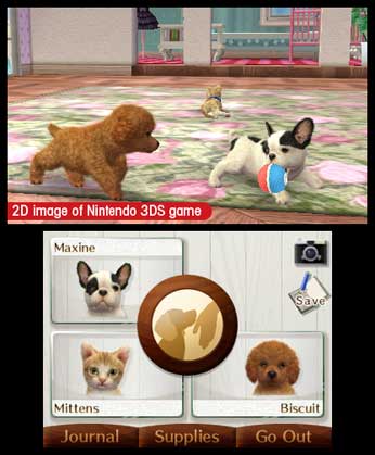 Nintendogs + Cats: Golden Retriever & New Friends [Nintendo 3DS] Nintendo 3DS Video Game Nintendo   