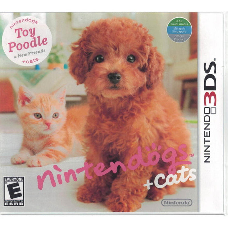 Nintendogs + Cats: Toy Poodle & New Friends [Nintendo 3DS] Nintendo 3DS Video Game Nintendo   