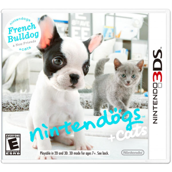 Nintendogs + Cats: French Bulldog and New Friends [Nintendo 3DS] Nintendo 3DS Video Game Nintendo   