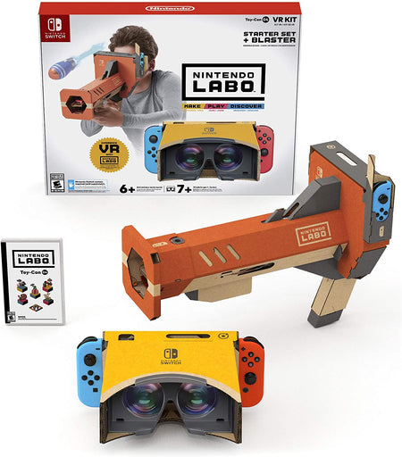 Nintendo Labo Toy-Con 04: VR Kit - Starter Set + Blaster [Nintendo Switch] Nintendo Switch Video Game Nintendo   