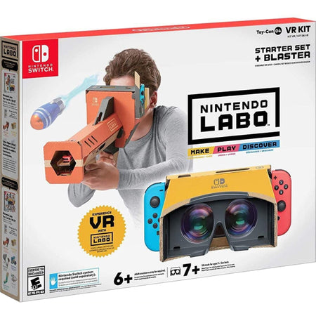 Nintendo Labo Toy-Con 04: VR Kit - Starter Set + Blaster [Nintendo Switch] Nintendo Switch Video Game Nintendo   