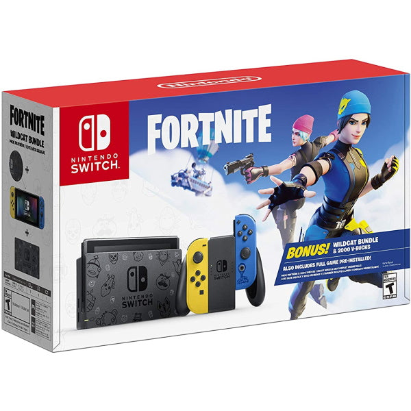 Nintendo Switch Console - Fortnite Wildcat Bundle Edition Nintendo Switch Console - Fortnite Wildcat Bundle Edition