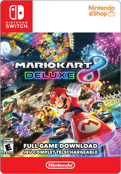 Nintendo Switch Console - Mario Kart 8 Deluxe + 3 Month Online Individual Membership - Neon Blue and Red Joy-Con [Nintendo Switch System] Nintendo Systems Nintendo   