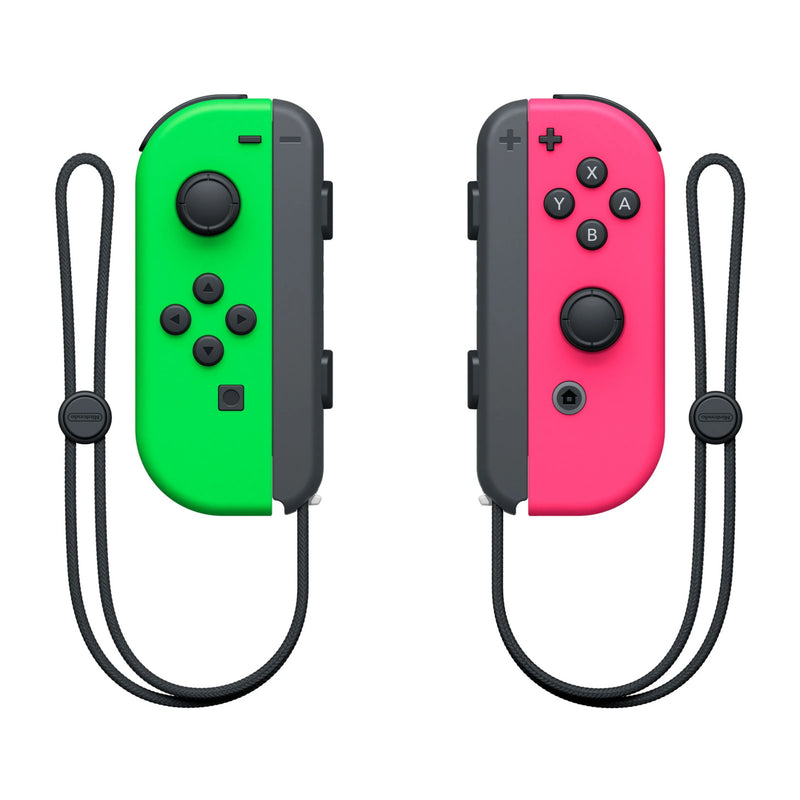 Nintendo Switch Joy-Con Controller Pair - Neon Green & Pink Nintendo Switch Accessories Nintendo   