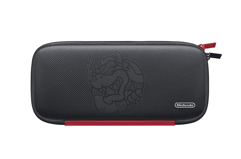 Nintendo Switch Console - Mario Red Joy-Con + Mario & Bowser Edition Carrying Case + $25 eShop Credit Bundle Edition [Nintendo Switch System] Nintendo Systems Nintendo   