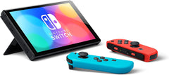 Nintendo Switch OLED Console - Neon Blue and Neon Red Joy-Con [Nintendo Switch System] Nintendo Systems Nintendo   