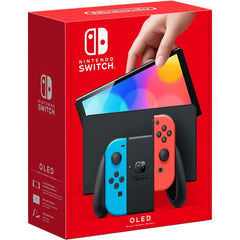 Nintendo Switch OLED Console - Neon Blue and Neon Red Joy-Con [Nintendo Switch System] Nintendo Systems Nintendo   