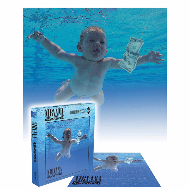 Nirvana Nevermind Album Cover Jigsaw Puzzle [Puzzle, 500 Piece] Board Game RockSaws   