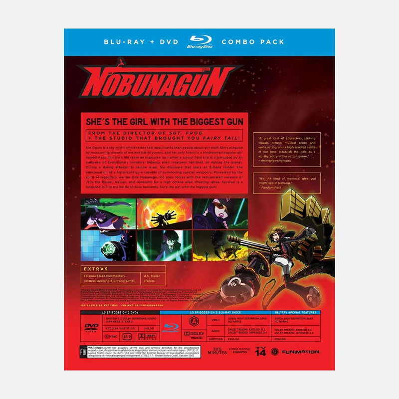 Nobunagun: The Complete Series [Blu-Ray + DVD Box Set] DVDs & Blu-Rays Funimation   