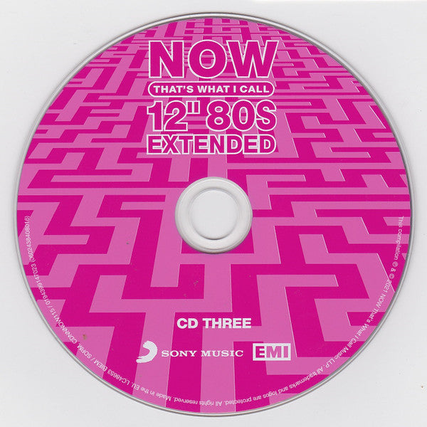 Now That's What I Call 12" 80s: Extended [Audio CD] Audio CD/Vinyl Sony Music   