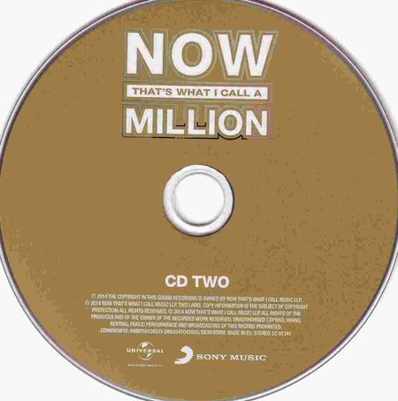 Now That's What I Call A Million [Audio CD] Audio CD/Vinyl Sony Music   