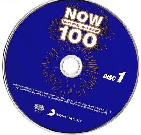 Now That's What I Call Music! 100 [Audio CD] Audio CD/Vinyl Sony Music   