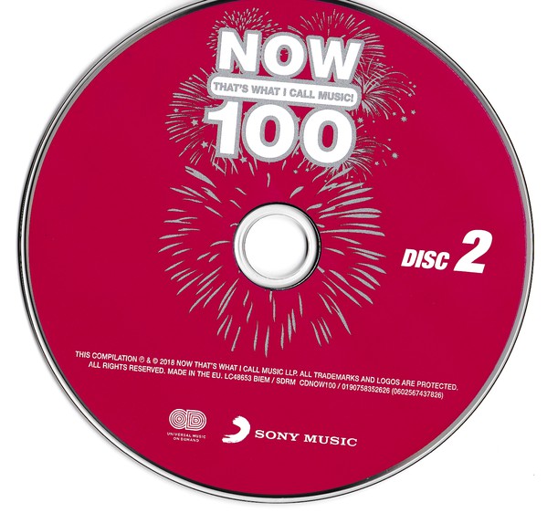 Now That's What I Call Music! 100 [Audio CD] Audio CD/Vinyl Sony Music   