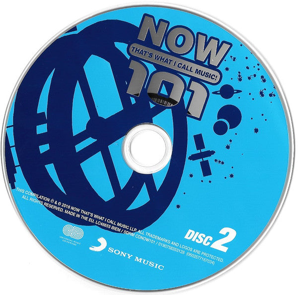 Now That's What I Call Music! 101 [Audio CD] Audio CD/Vinyl Sony Music   