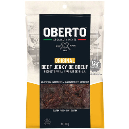 Oberto All Natural Original Beef Jerky - 300g [Snacks & Sundries] Snacks & Sundries Oberto   