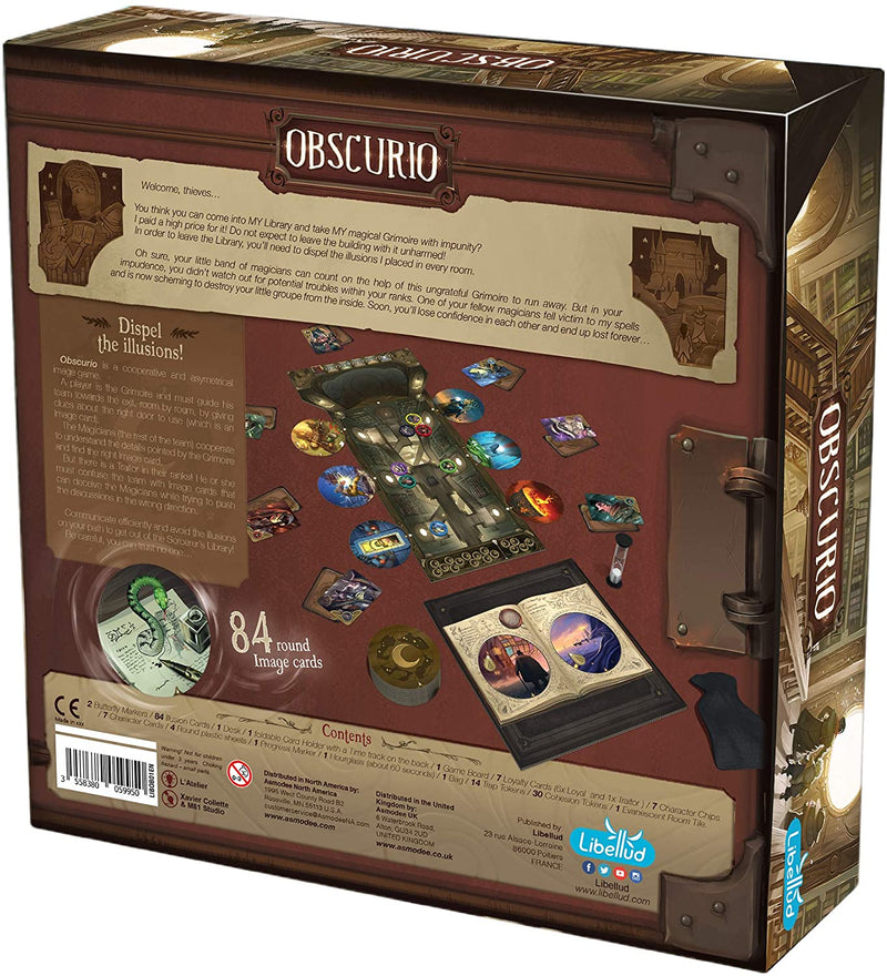 Obscurio [Board Game, 2-8 Players] Board Game Libellud   