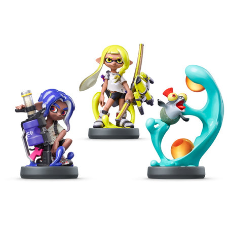 Octoling + Inkling + Smallfry Amiibo 3-Pack - Splatoon Series [Nintendo Accessory] Nintendo Accessories Nintendo   