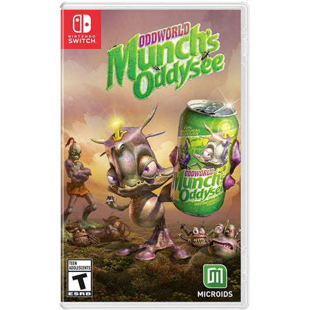 Oddworld: Munch's Oddysee [Nintendo Switch] Nintendo Switch Video Game Microids   