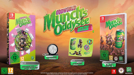 Oddworld: Munch's Oddysee - Limited Edition [Nintendo Switch] Nintendo Switch Video Game Microids   