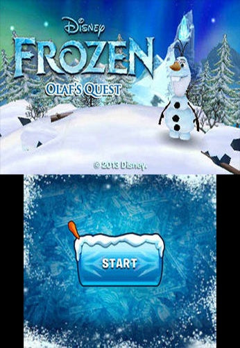Disney Frozen: Olaf's Quest [Nintendo 3DS] Nintendo 3DS Video Game GameMill Entertainment   