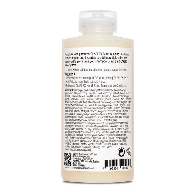 Olaplex No. 4 Bond Maintenance Shampoo - 250mL / 8.5 fl oz [Hair Care] Hair Care Olaplex   