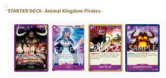 One Piece Card Game: Animal Kingdom Pirates Starter Deck Card Game Bandai Namco   