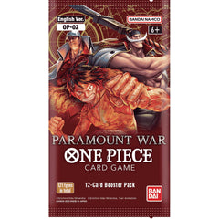 One Piece TCG: Paramount War Booster Box - 24 Packs [OP-02] Card Game Bandai Namco   