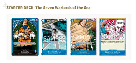 One Piece Card Game: The Seven Warlords of the Sea Starter Deck Card Game Bandai Namco   