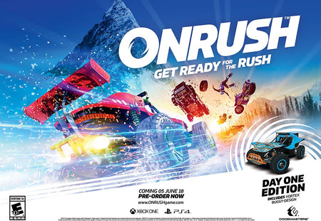 ONRUSH - Day One Edition [Xbox One] Xbox One Video Game CodeMasters   