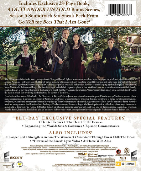 Outlander: Season Five - Collector's Edition [Blu-Ray Box Set] DVDs & Blu-Rays Sony Pictures   