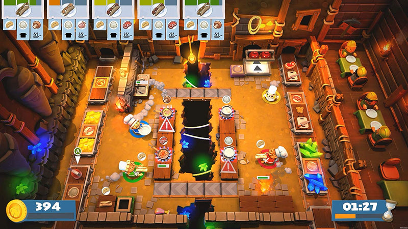 Overcooked! 2 [PlayStation 4] PlayStation 4 Video Game Team17   