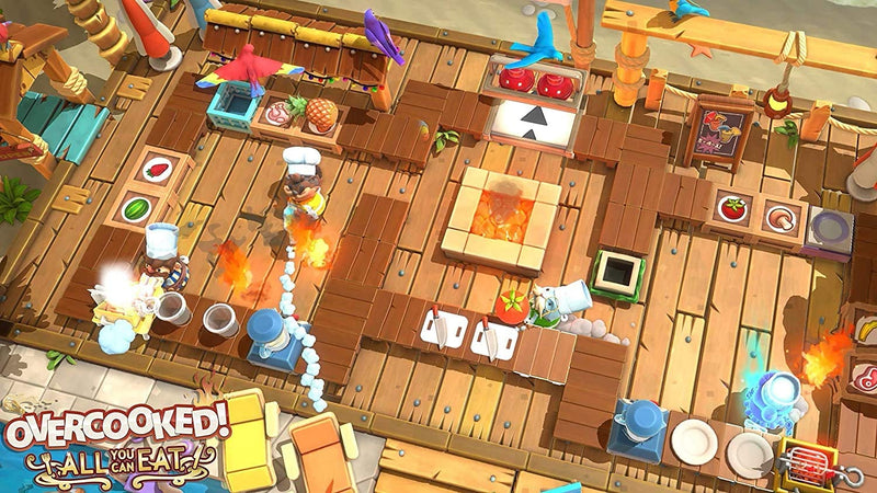 Overcooked! All You Can Eat [Xbox Series X] Xbox Series X Video Game Maximum Games   