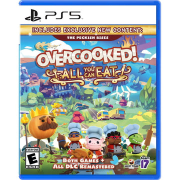 Overcooked! All You Can Eat [PlayStation 5] PlayStation 5 Video Game Team17   