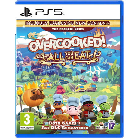 Overcooked! All You Can Eat [PlayStation 5] PlayStation 5 Video Game Team17   