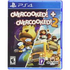 Overcooked! + Overcooked! 2 [PlayStation 4] PlayStation 4 Video Game Team 17 Digital   