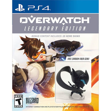 Overwatch: Legendary Edition w/ Carbon Fiber Genji Bundle [PlayStation 4] PlayStation 4 Video Game Blizzard   