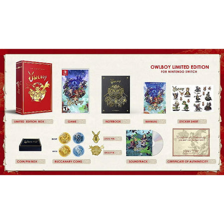 Owlboy - Limited Edition [Nintendo Switch] Nintendo Switch Video Game Soedesco   