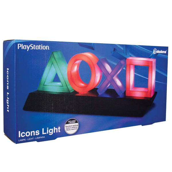 Paladone Sony PlayStation Icons Light w 3 Light Modes Officially Licensed Electronics