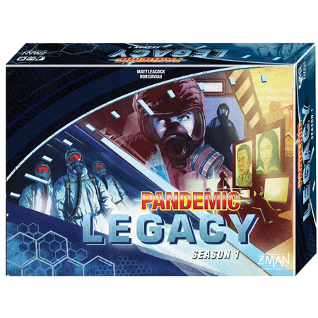 Pandemic: Legacy - Season One - Blue Version [Board Game, 2-4 Players] Board Game Z-Man Games   